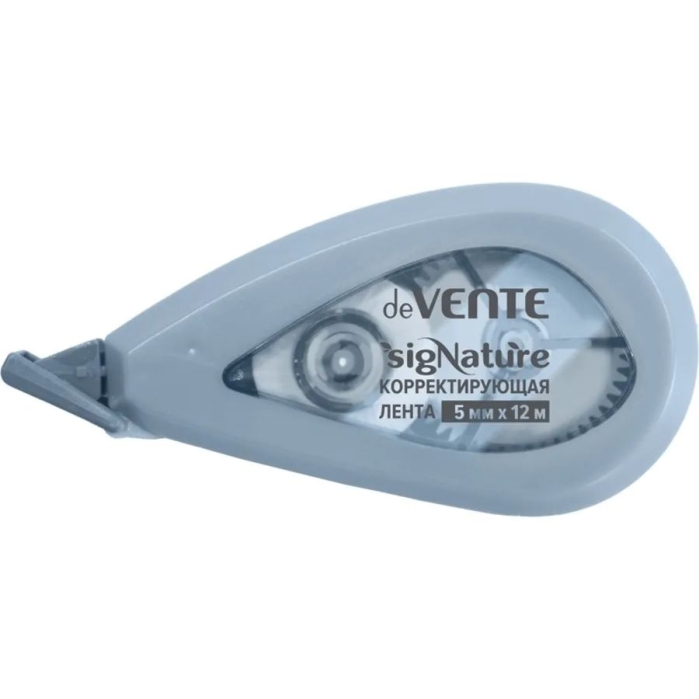 Корректирующая лента "SigNATURE" 5 ммx12 м, полупрозрачный корпус с цветной рамкой, сумереч