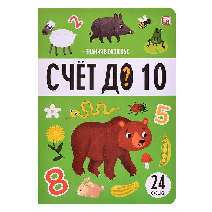Знания в окошках. Счет до 10