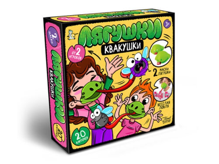 Игра настольная "Лягушки-Квакушки" серия Active time