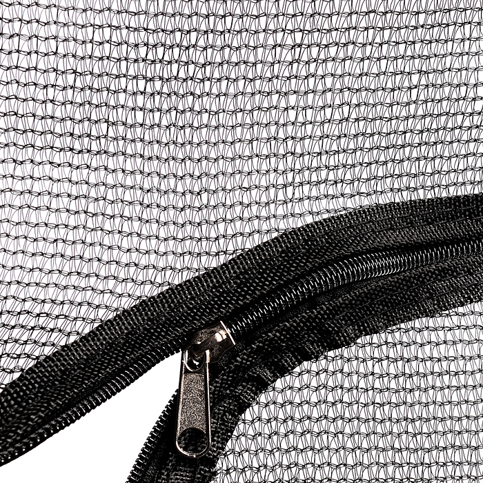 Батут ROCKET, d=140, внешняя сетка высотой 88 см., общая высота 122 см. черный с желтым