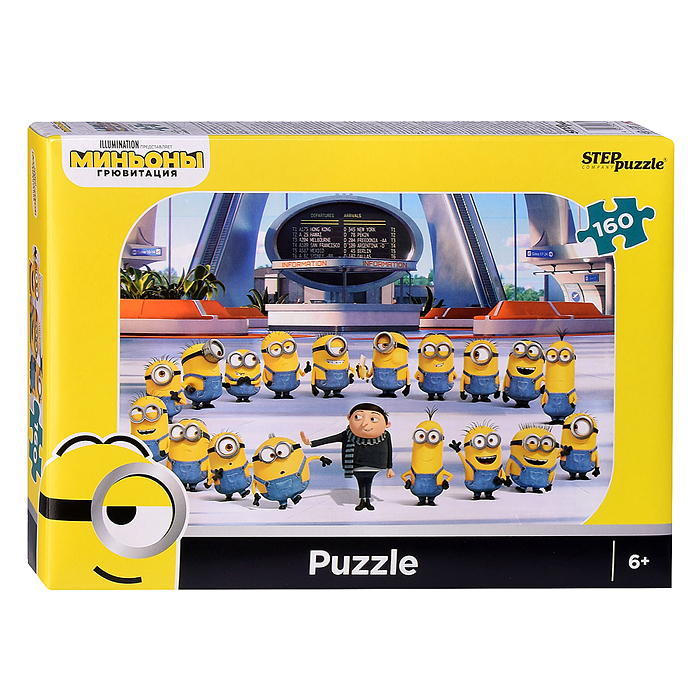 Пазлы 160 "Миньоны. Грювитация" (Universal)
