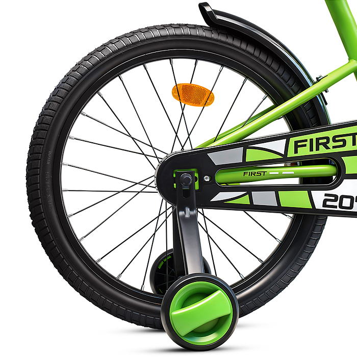 Велосипед 20" Rocket First, цвет зеленый 