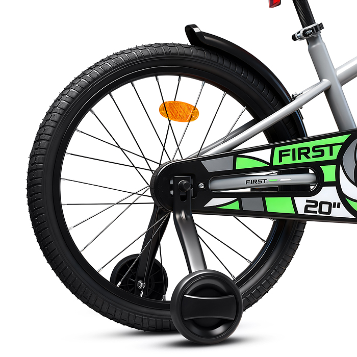 Велосипед 20" Rocket First, цвет серый