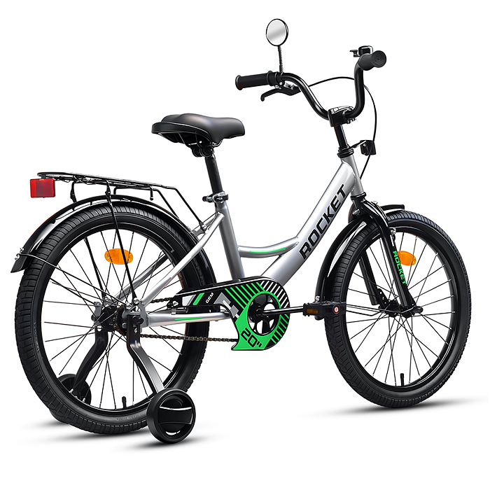 Велосипед 20" Rocket Gem, цвет серый