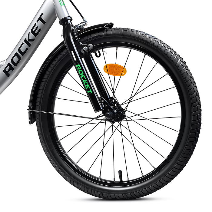 Велосипед 20" Rocket Gem, цвет серый