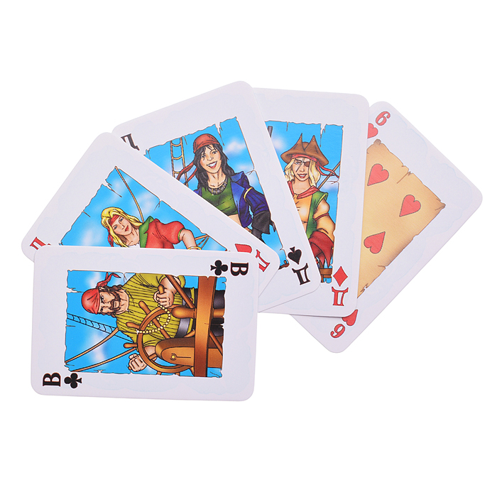 Карты игральные"Пиратские"5х7,5/36 к