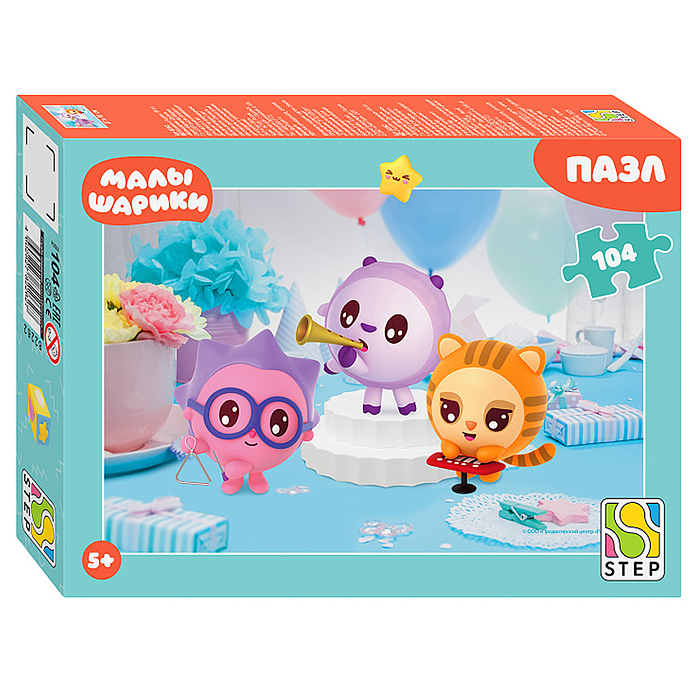 Пазлы 104 "Малышарики. Друзья" (Мармелад Медиа)