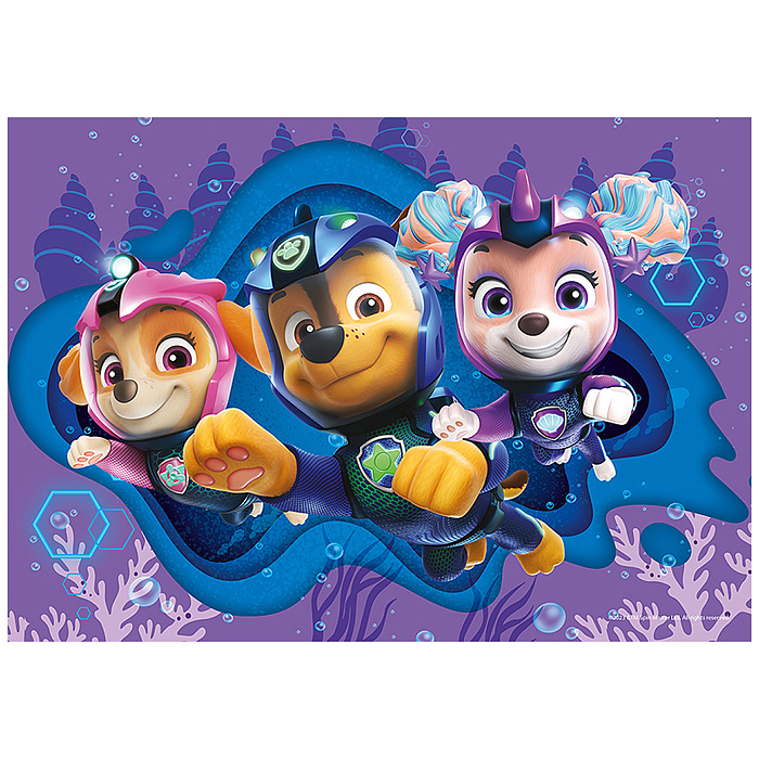 Пазлы 104 "Щенячий патруль. Аква" (Никелодеон)
