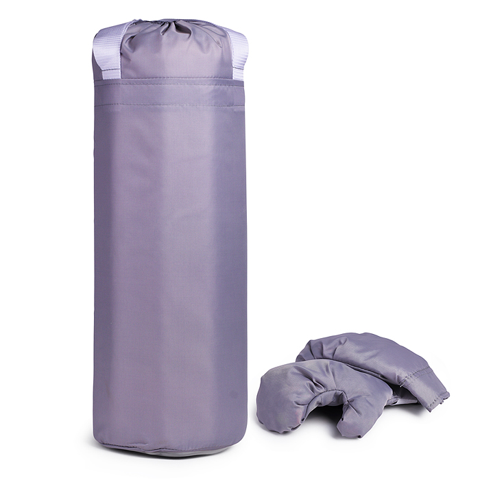 Набор детский игровой (перчатки, груша 60 см.) Оксфорд (серый)