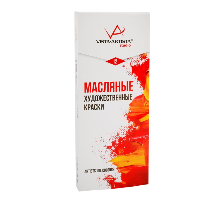 Краска масляная Studio 12 цв. х 10 мл .