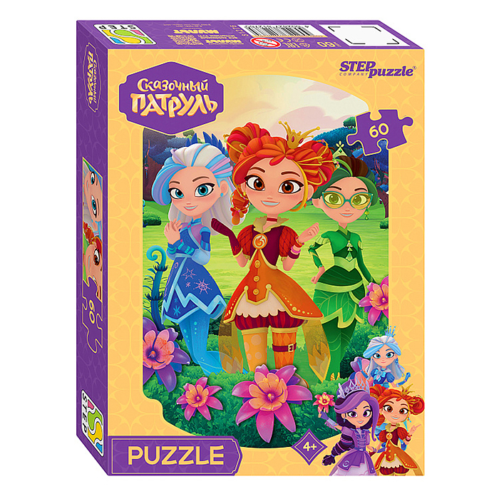 Пазлы 60 "Сказочный патруль" (0+ Медиа)