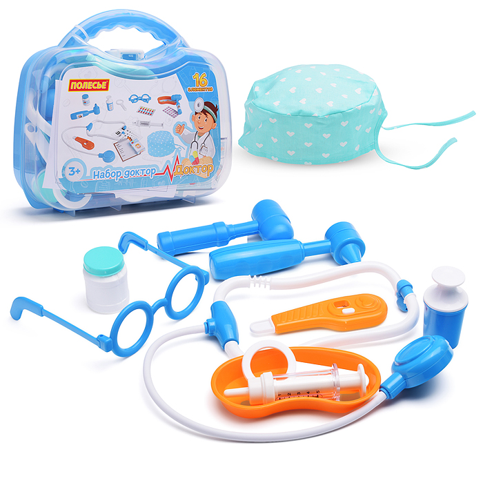 Набор "Доктор №19" (16 элементов) (в чемоданчике малом) Набор "Доктор №19" (16 элементов) (в чемоданчике малом)