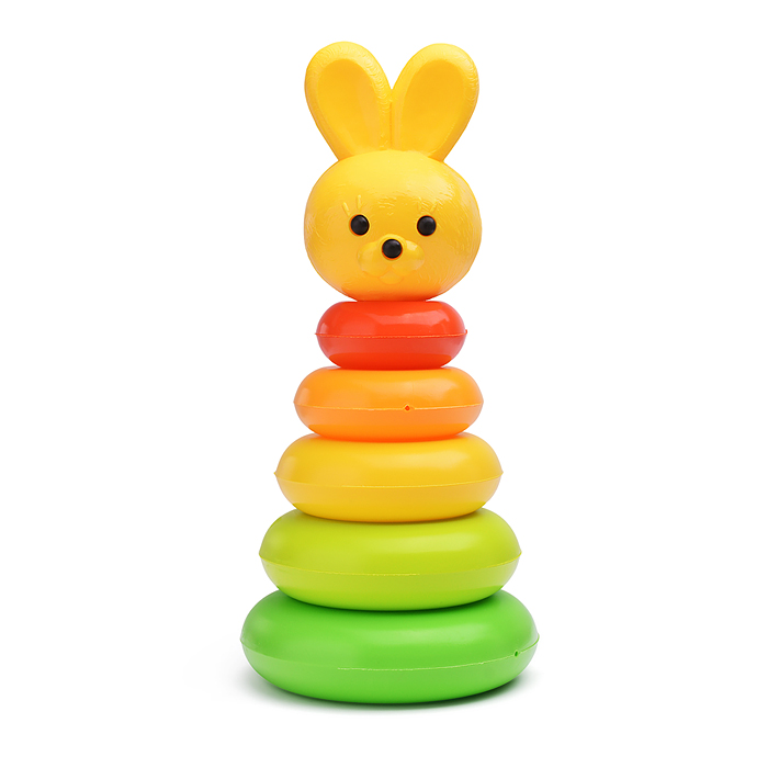 Пирамида "Зайка" 5 колец