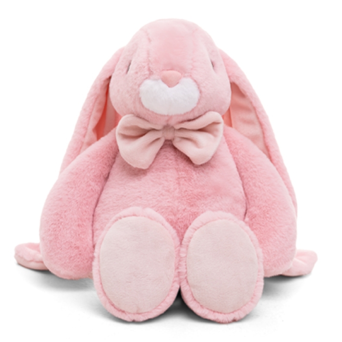 Зайчик Зак, 38см сидя, пудровый 