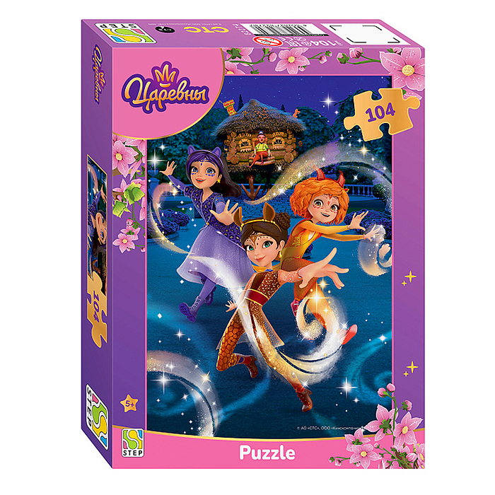 Пазлы 104 "Царевны. Таинственная гостья" (Той-Лэнд)