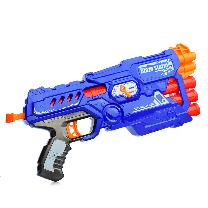 Бластер ZC7097 "Стрельба" с мягкими пулями, в коробке