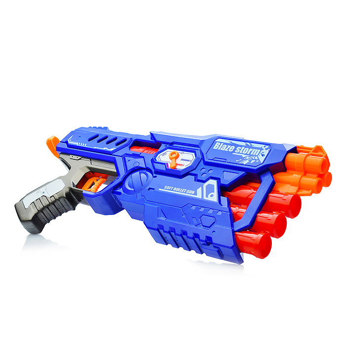 Бластер ZC7097 "Стрельба" с мягкими пулями, в коробке