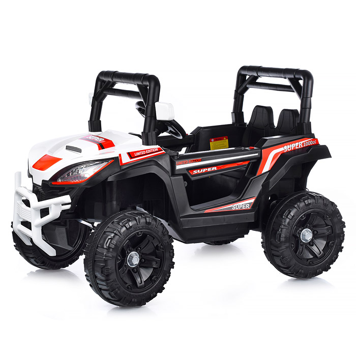 Электромобиль U023464Y "Спорт" на аккумуляторе, в коробке (белый)