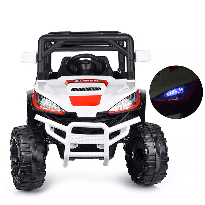 Электромобиль U023464Y "Спорт" на аккумуляторе, в коробке (белый)