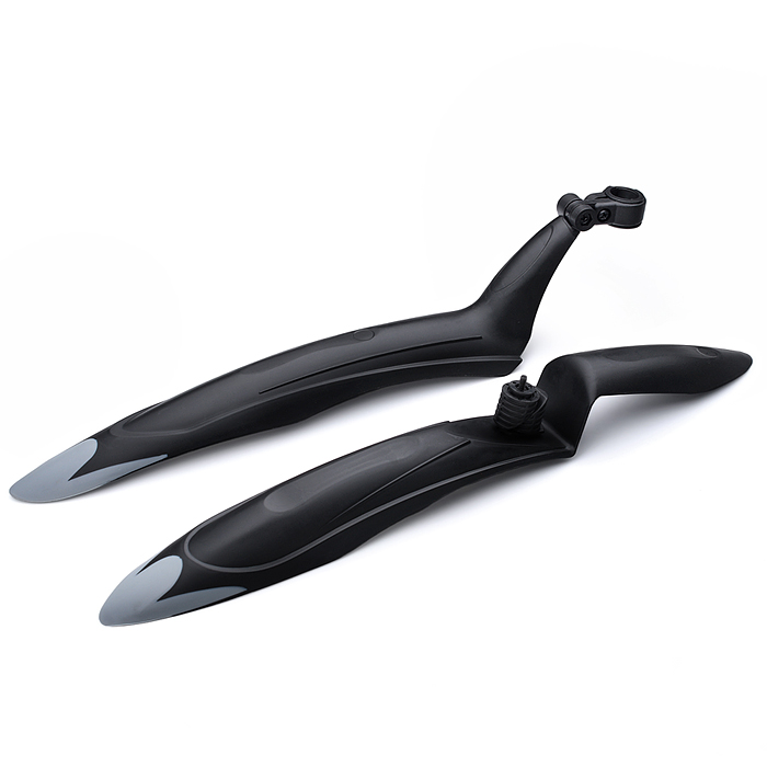 Набор крыльев 26-27,5" Rocket 039, пластик, цвет черный Набор крыльев 26-27,5" Rocket 039, пластик, цвет черный