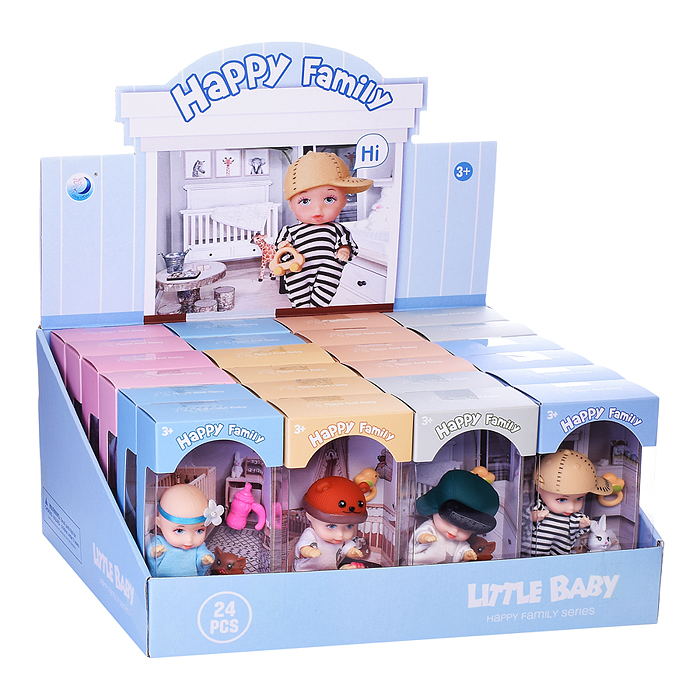 Пупс A799 "Сашенька" с аксессурами, в коробке