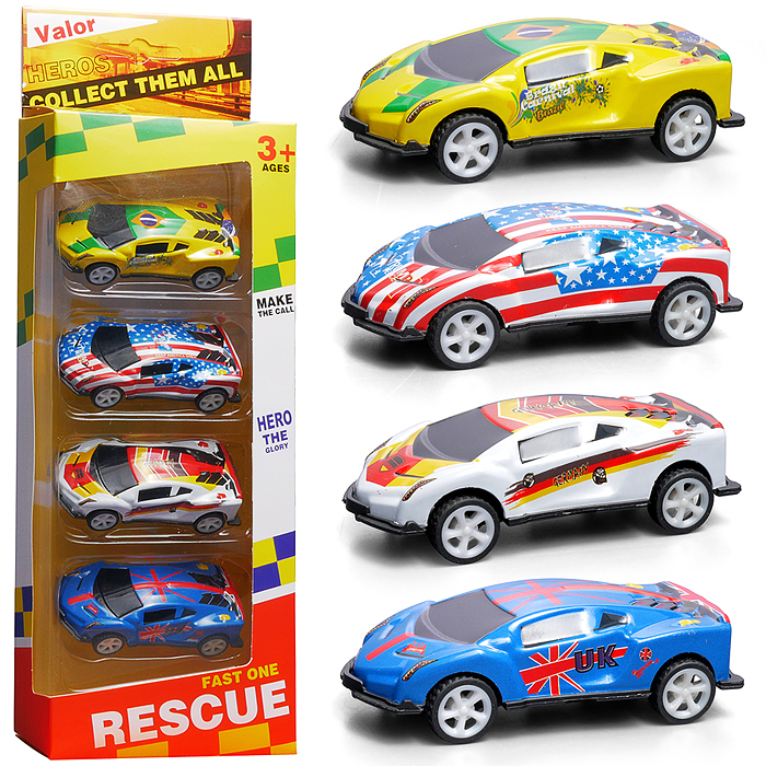 Набор машин 890-86A "Чемпион" в коробке