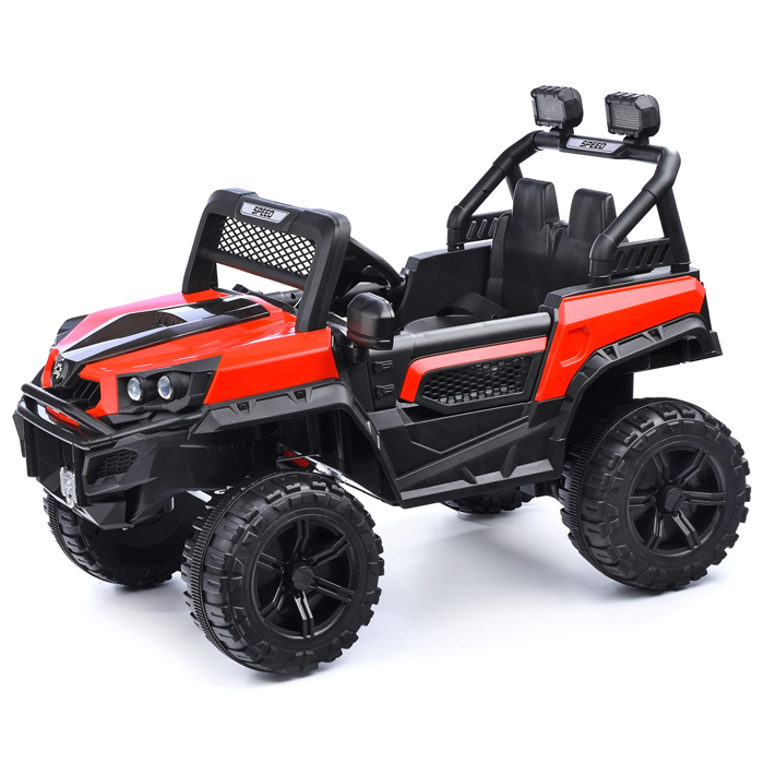 Электромобиль U023408Y "Фиджи" на аккумуляторе, с р/у управлением, 12V4.5 двухприводный (красный)