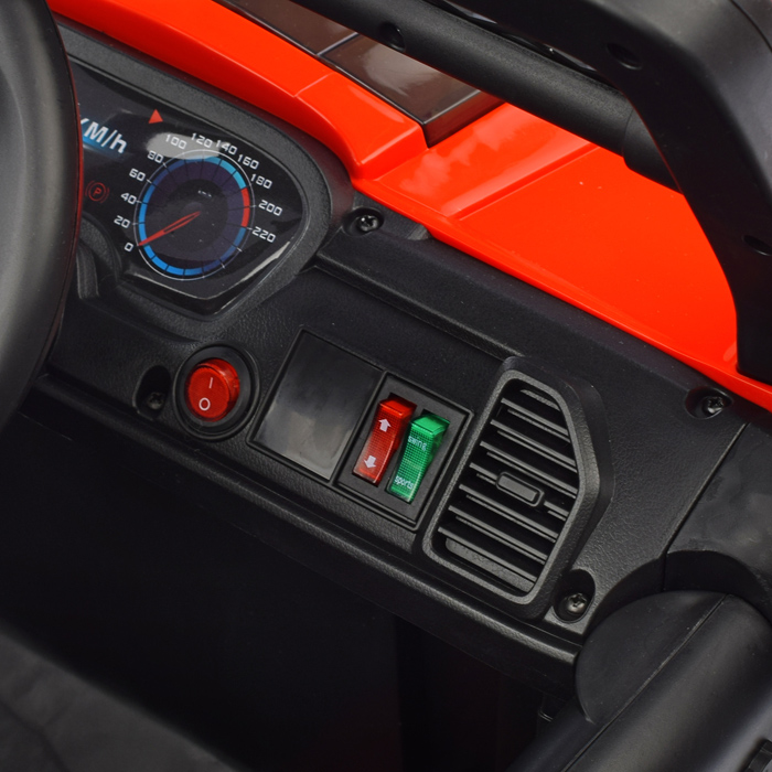 Электромобиль U023408Y "Фиджи" на аккумуляторе, с р/у управлением, 12V4.5 двухприводный (красный)