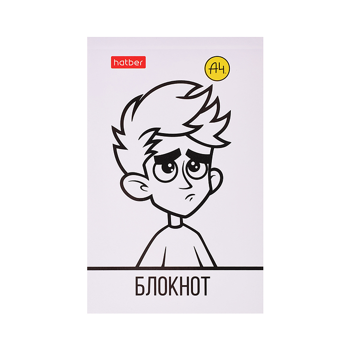 Блокнот А7 48л клетка "Влад А4" в Дисплее  52 шт 