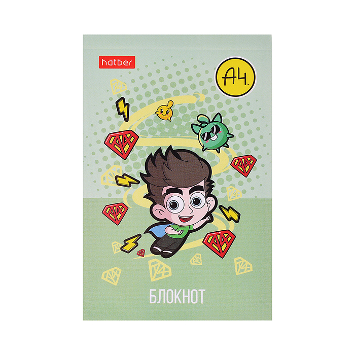 Блокнот А7 48л клетка "Влад А4" в Дисплее  52 шт 