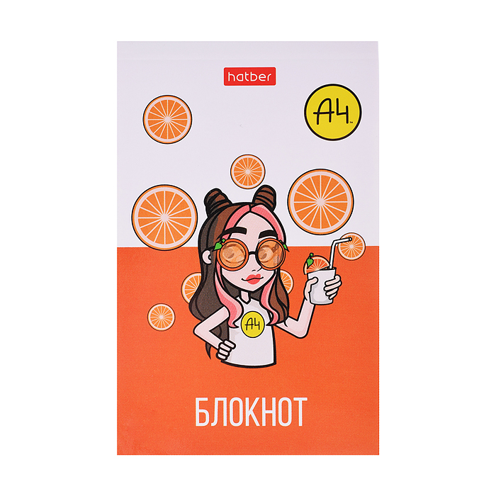 Блокнот А7 48л клетка "Влад А4" в Дисплее  52 шт 