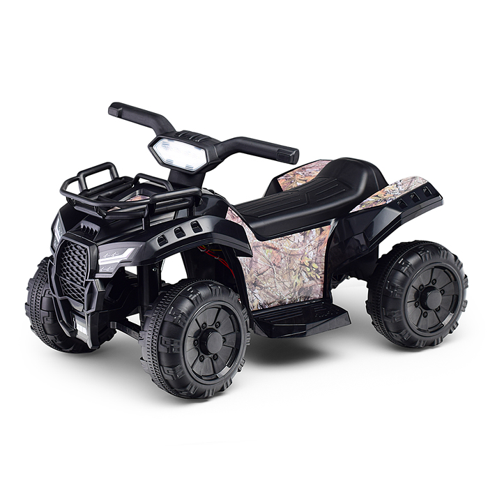 Квадроцикл U014099Y "Драйв" на аккумуляторе, в коробке (черный)