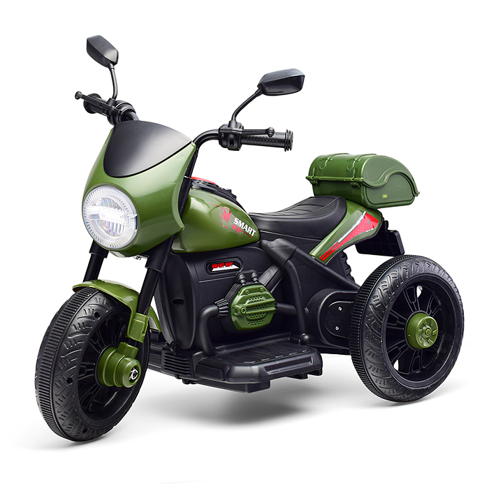 Мотоцикл U014097Y трехколесный (зеленый)