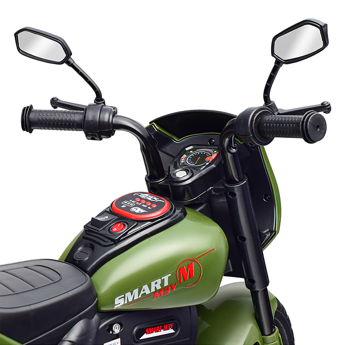 Мотоцикл U014097Y трехколесный (зеленый)