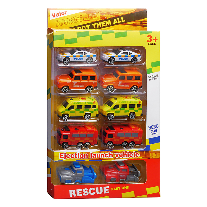 Набор машин 890-84A "Катапультирующая служебная машина" в коробке