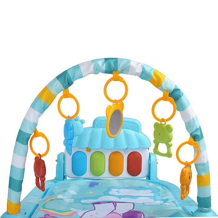 Коврик развивающий 518A-37 "Единорожка" в коробке