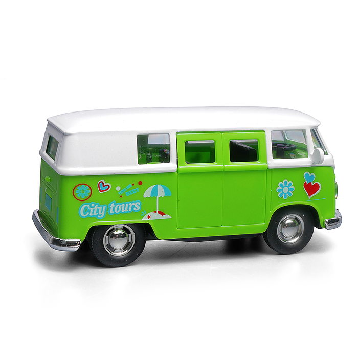 Набор машин 890-47B "Автобусная заправка"  вкоробке