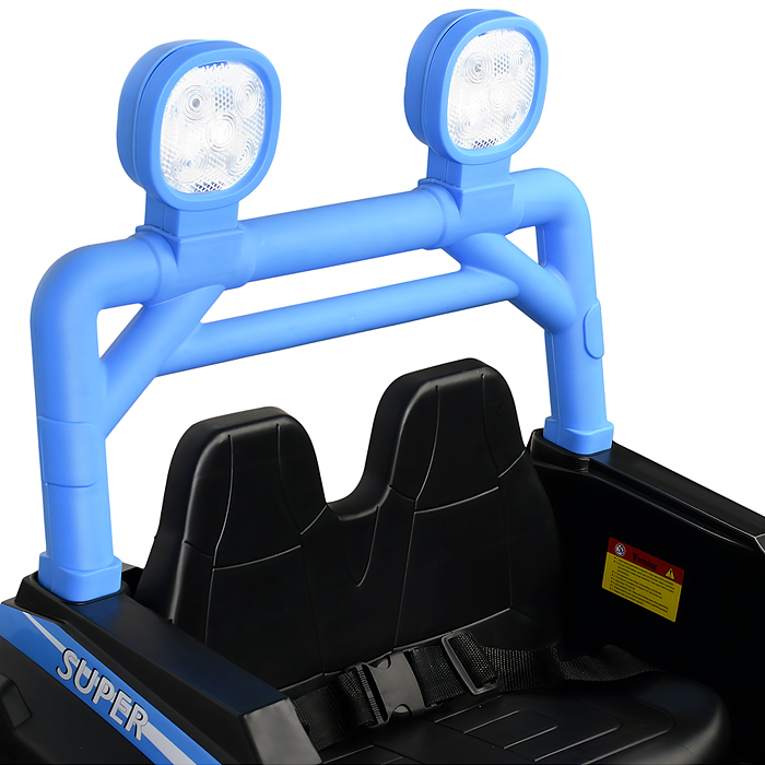 Электромобиль U014091Y "Дорожный патруль" на аккумуляторе, в коробке (синий)