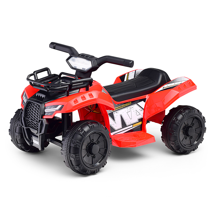 Квадроцикл U014099Y "Драйв" на аккумуляторе, в коробке (красный)