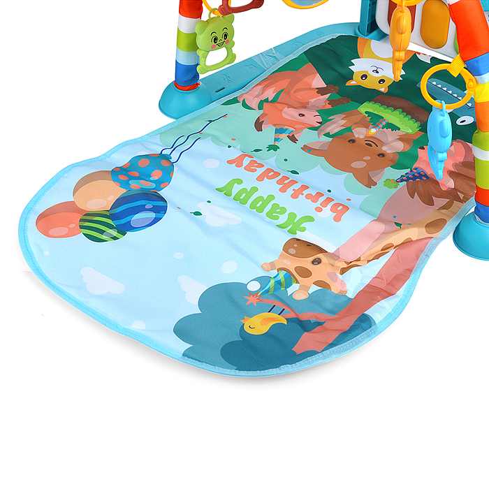 Коврик развивающий 518A-38 "Праздник у зверят" в коробке