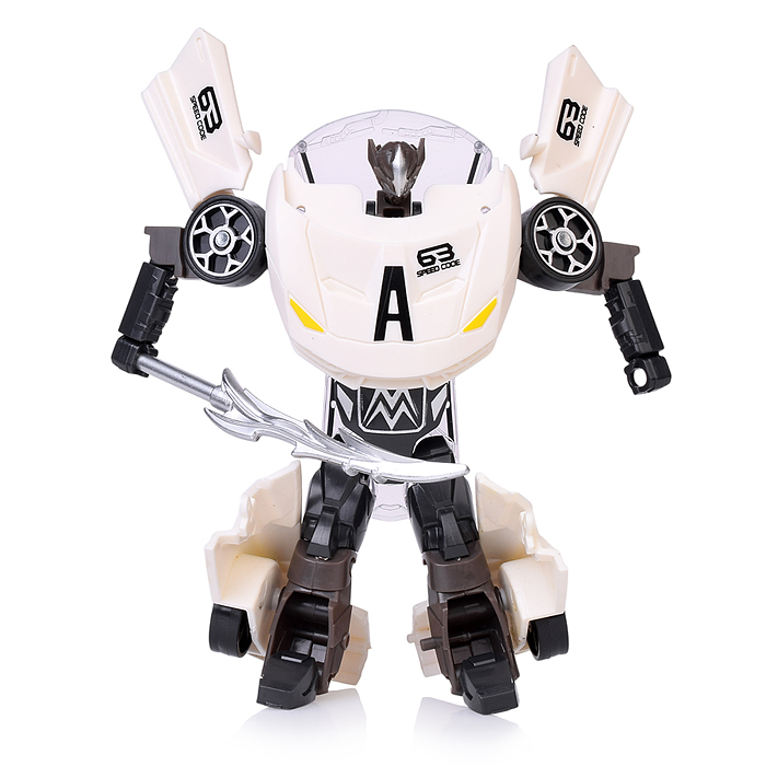 Робот FB203-A трансформирующийся в гоночный автомобиль, в коробке