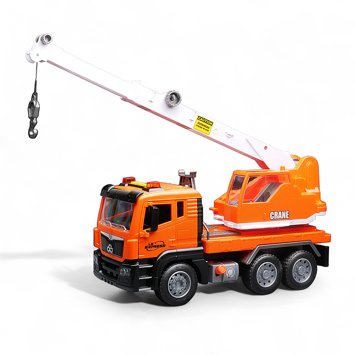 Машина WY1112A "Кран" 1:10 (свет, звук) в коробке