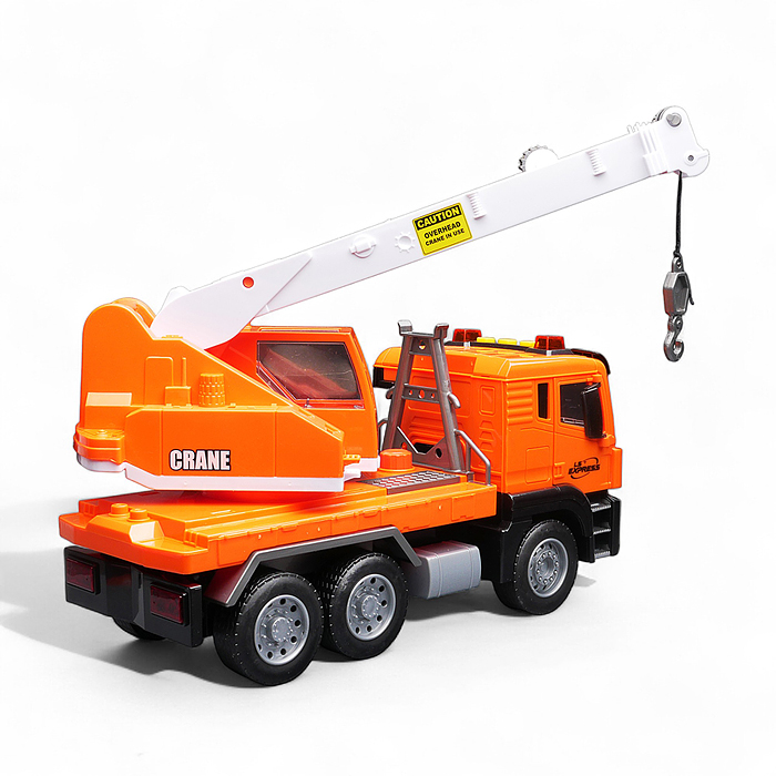 Машина WY1112A "Кран" 1:10 (свет, звук) в коробке