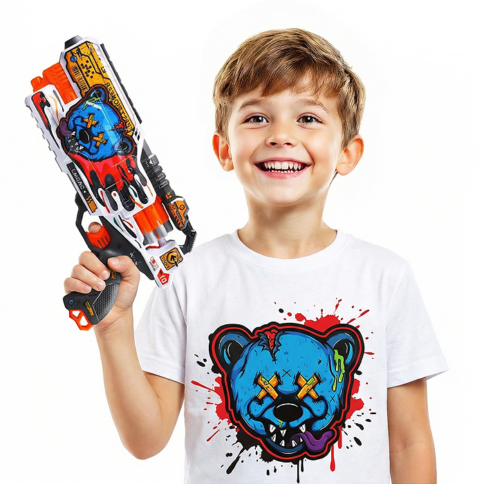 Бластер BH107 "Тесла-Шок" с полимерными пулями, в коробке