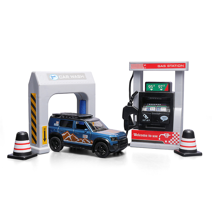 Заправочная станция 890-42A "Заправочная станция для автомобилей" в коробке