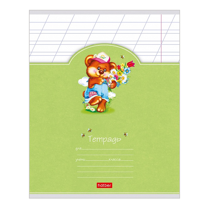 Тетрадь 12л. косая линия "Лохматики" 