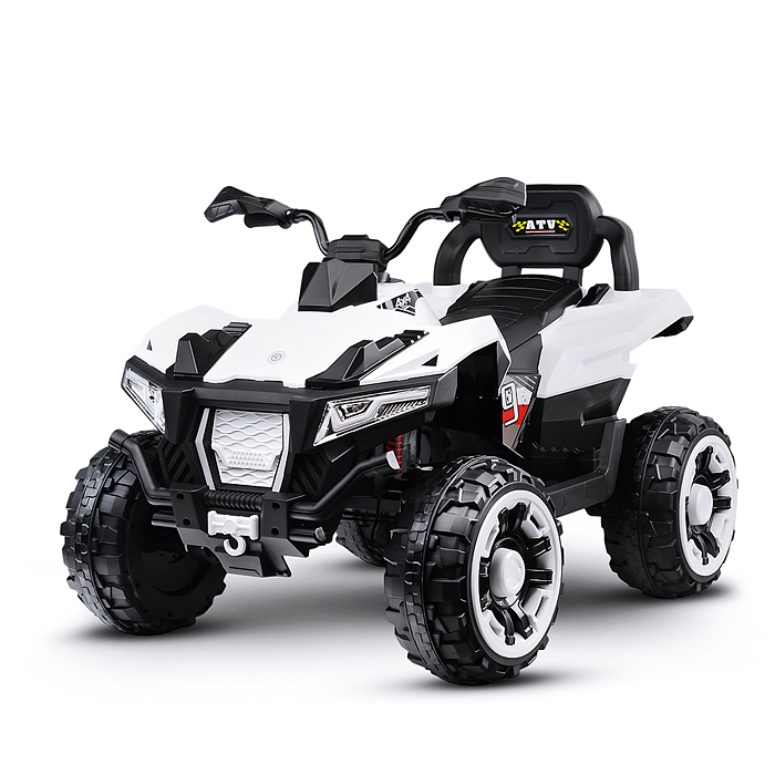 Квадроцикл U014084Y "Тайфун" на аккумуляторе, в коробке (белый)