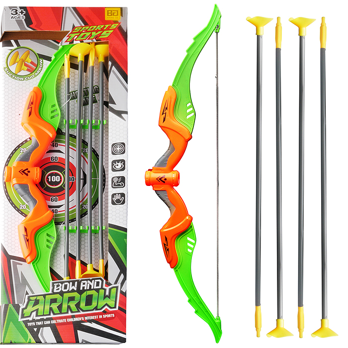 Набор лук 901B-1 "Точно в цель" в коробке