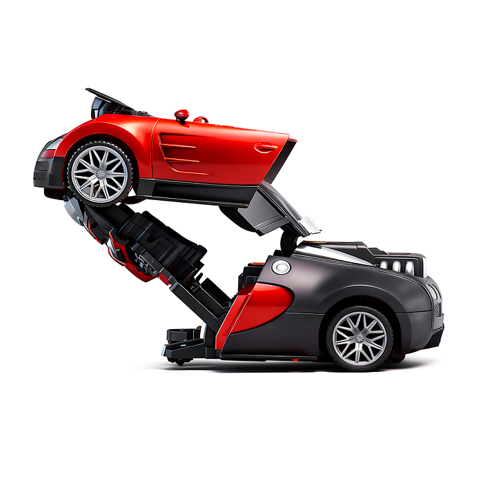 Машина CXL800-114A "Машина-ракета" р/у, 27 MHz, в коробке