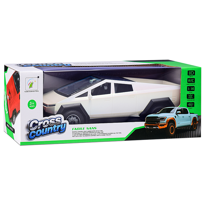 Машина 8910A-6 "Монстр дорог" р/у, с дымом, 27 MHz, в коробке